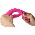 Armony - Vibrador Daro e Estimulador de Anel de Puxao Fúcsia