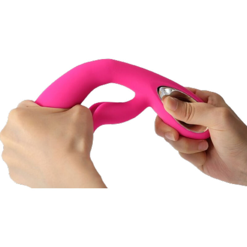 Armony - Vibrador Daro e Estimulador de Anel de Puxao Fúcsia
