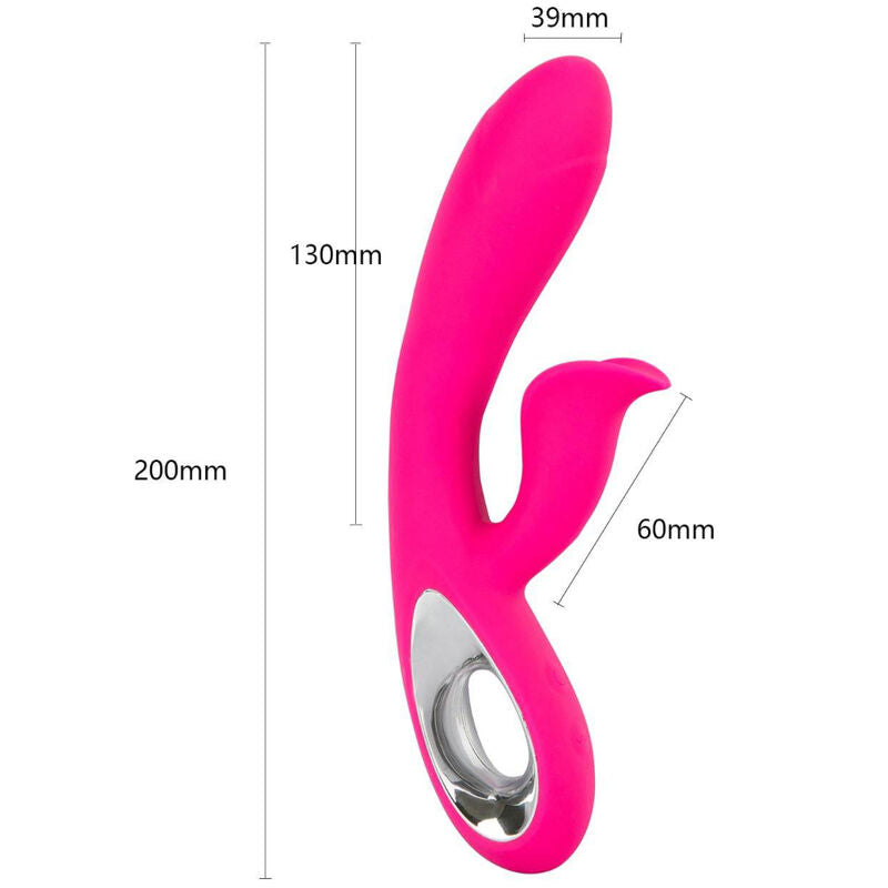 Armony - Vibrador Daro e Estimulador de Anel de Puxao Fúcsia