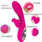 Armony - Vibrador Daro e Estimulador de Anel de Puxao Fúcsia