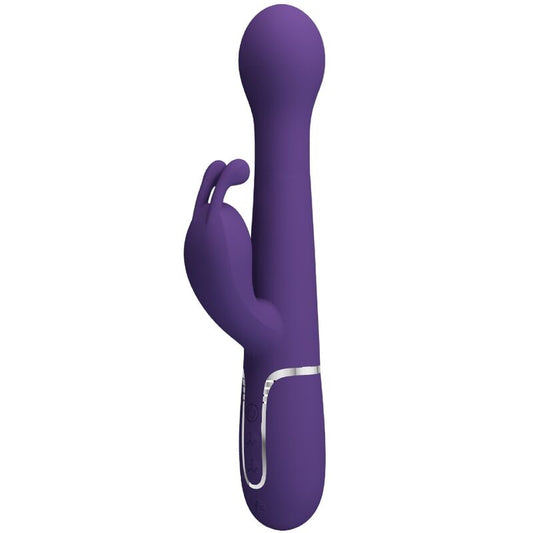Pretty Love Dejon Vibrador Conejo 3 En 1 Multifunción Morado