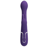 Pretty Love Dejon Vibrador Coelho 3 Em 1 Multifuno Roxo