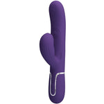 Pretty Love Perlita Vibrador Punto G 3 En 1 Multifunción Púrpura