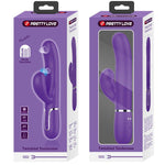 Pretty Love Perlita Vibrador Punto G 3 En 1 Multifunción Púrpura
