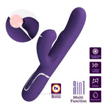 Pretty Love Perlita Vibrador Punto G 3 En 1 Multifunción Púrpura
