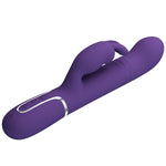 Pretty Love Coale Vibrador  Coelho 4 Em 1 Roxo