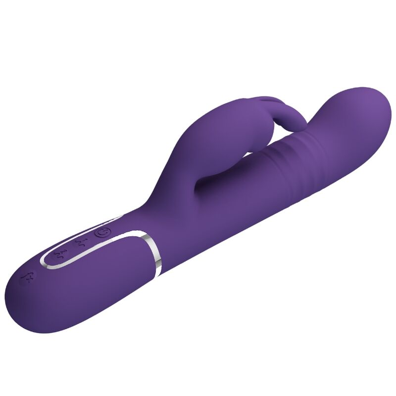 Pretty Love Coale Vibrador  Coelho 4 Em 1 Roxo