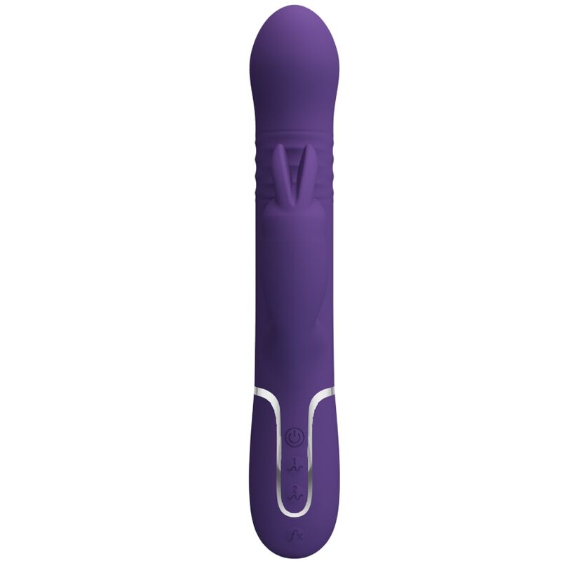 Pretty Love Coale Vibrador  Coelho 4 Em 1 Roxo