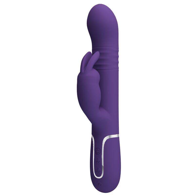 Pretty Love Coale Vibrador  Coelho 4 Em 1 Roxo