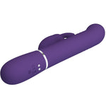 Pretty Love Coale Vibrador  Coelho 4 Em 1 Roxo