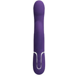 Pretty Love Zalin Vibrador de Coelho Pérolas 4 Em 1 Roxo