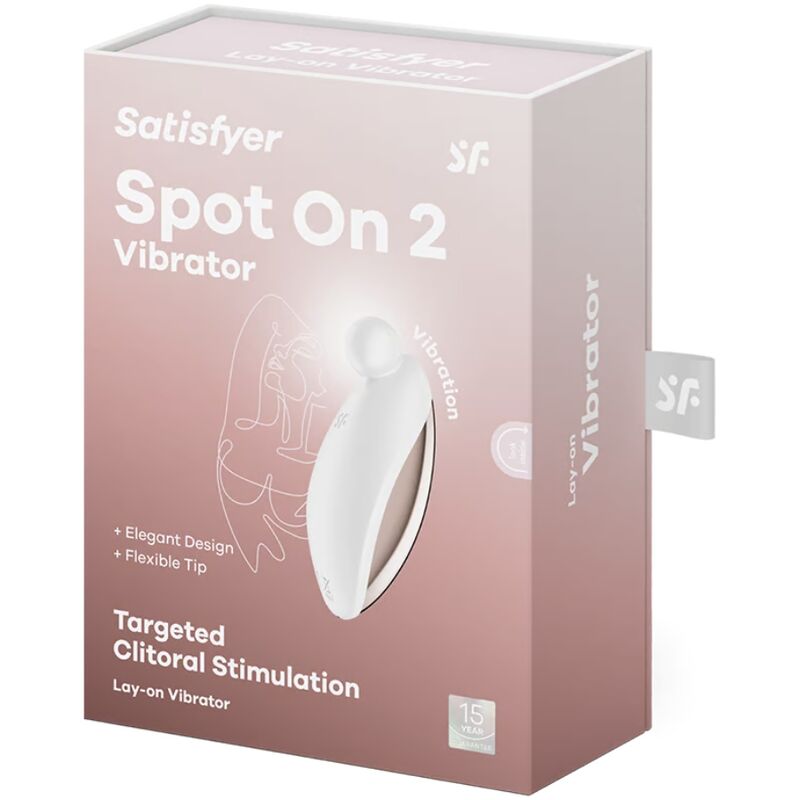 Satisfyer Spot On 2 Vibrador Externo Blanco