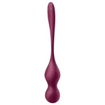 Satisfyer Love Birds Vary Bolas Vibratórias Aplicativo Gratuito Vinho Tinto