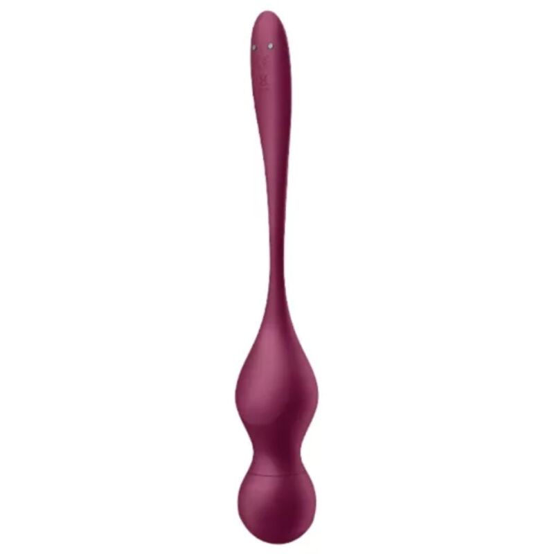 Satisfyer Love Birds Vary Bolas Vibratórias Aplicativo Gratuito Vinho Tinto