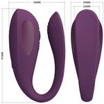 Pretty Love Aari Massajador de Clítoris Roxo Aplicação Gratuita