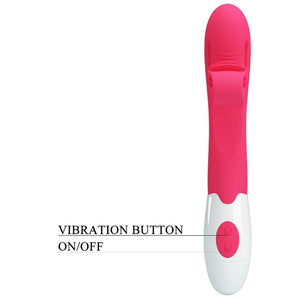 Romance - Vibrador e Estimulador 30 Velocidades Cor-De-Rosa