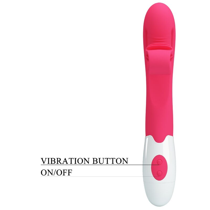 Romance - Vibrador e Estimulador 30 Velocidades Cor-De-Rosa