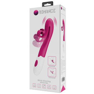 Romance - Vibrador e Estimulador 30 Velocidades Cor-De-Rosa