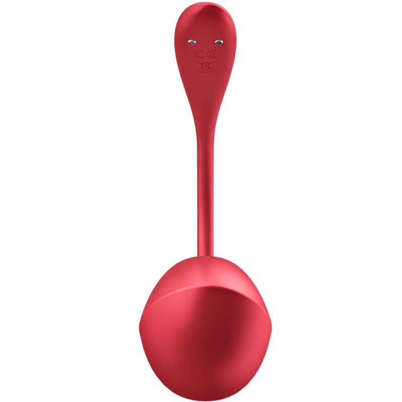Satisfyer Shiny Petal Estimulador de Controle Remoto G Point Vermelho Aplicativo Gratuito