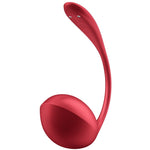 Satisfyer Shiny Petal Estimulador de Controle Remoto G Point Vermelho Aplicativo Gratuito