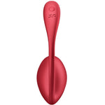 Satisfyer Shiny Petal Estimulador de Controle Remoto G Point Vermelho Aplicativo Gratuito