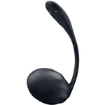 Satisfyer Ribbed Petal Estimulador de Ponto G Controle Remoto Preto Aplicativo Gratuito