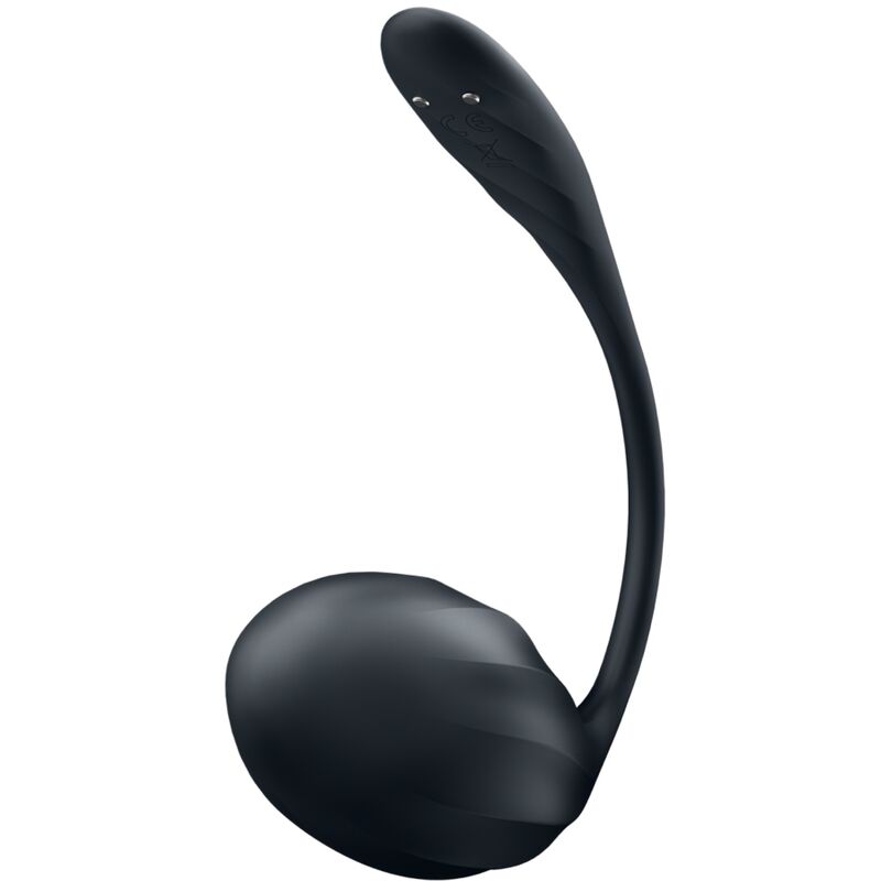 Satisfyer Ribbed Petal Estimulador de Ponto G Controle Remoto Preto Aplicativo Gratuito