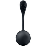 Satisfyer Ribbed Petal Estimulador de Ponto G Controle Remoto Preto Aplicativo Gratuito