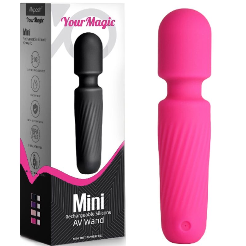 Armony - Your Magic Massager e Vibrador Recarregável 10 Vibrações Rosa