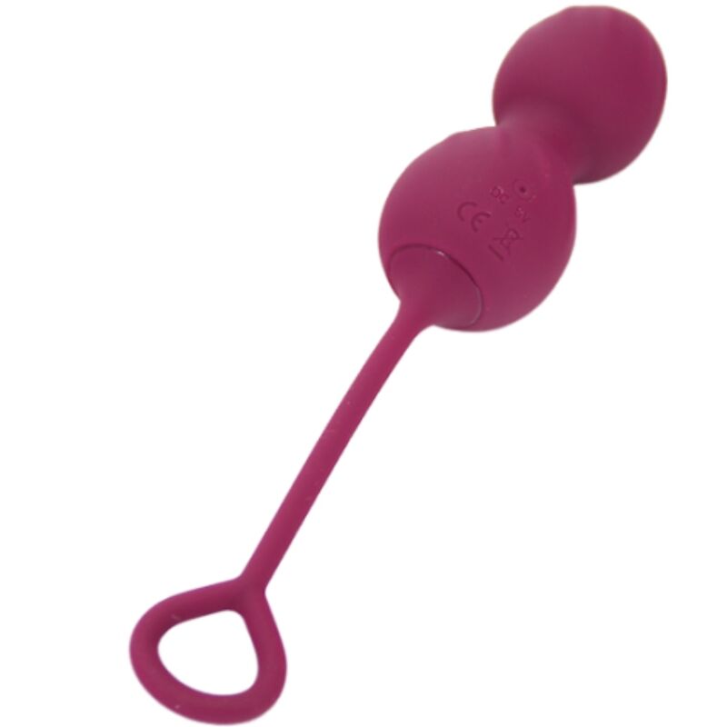 Armony - Blossoms Vaginal Dumbbell Vibração Controle Remoto 10 Vibrações Vermelho Escuro