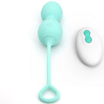 Armony - Blossoms Vaginal Dumbbell Vibração Controle Remoto 10 Vibrações Verde