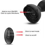 Armony - Extreme a Bloom Vibrador Rose e Controle Remoto de Plug Anal Preto