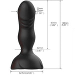 Armony - Extreme a Bloom Vibrador Rose e Controle Remoto de Plug Anal Preto