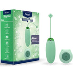 Armony - Kitty Fun Egg Vibrador Controle Remoto 10 Vibrações Verde