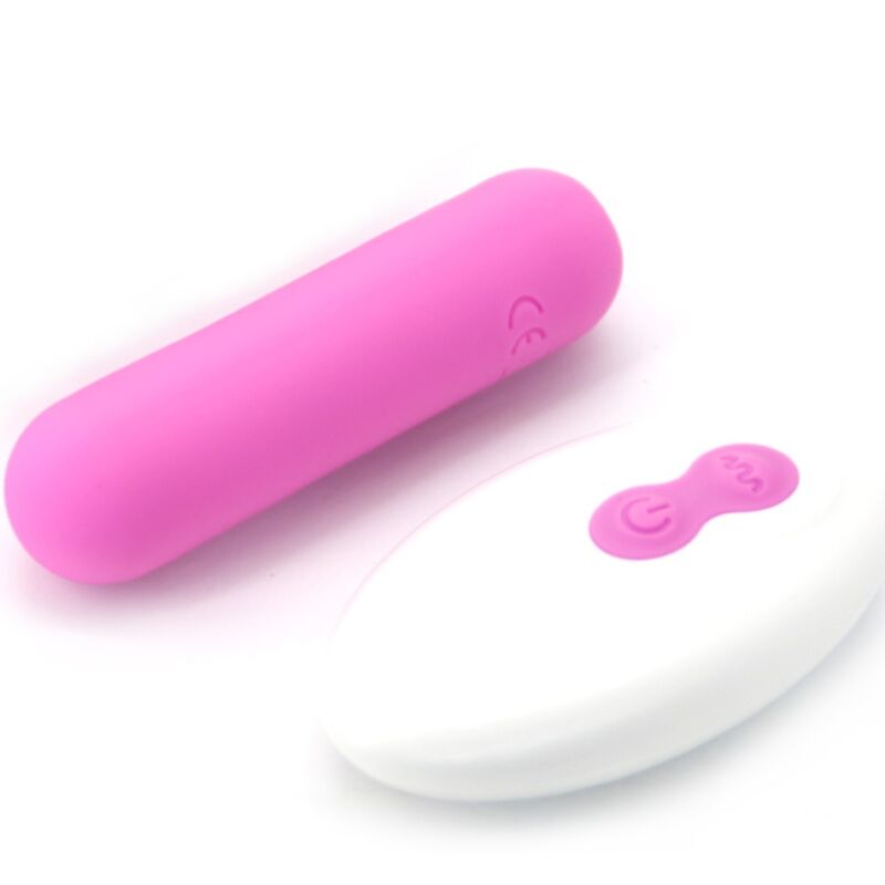 Armony - Splash Joline Vibrador Bala Silicone Controle Remoto 10 Vibrações 65 X 15 cm Rosa