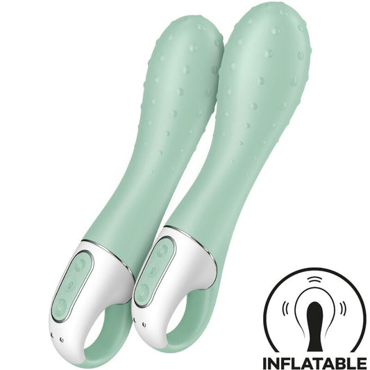 Satisfyer - Air Pump Vibrator 3 Ponto G Inflável Menta