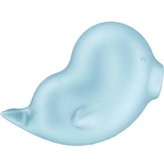 Satisfyer Sassy Seal Estimulador y Vibrador Azul
