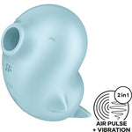 Satisfyer Sassy Seal Estimulador e Vibrador Azul