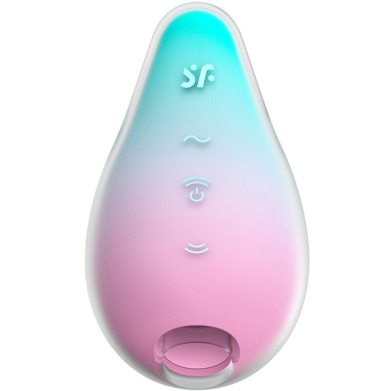 Satisfyer Mermaid Vibes Estimulador y Vibrador Menta y Rosa