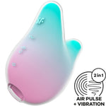 Satisfyer Mermaid Vibes Estimulador y Vibrador Menta y Rosa