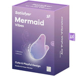 Satisfyer Mermaid Vibes Estimulador y Vibrador Violeta y Rosa