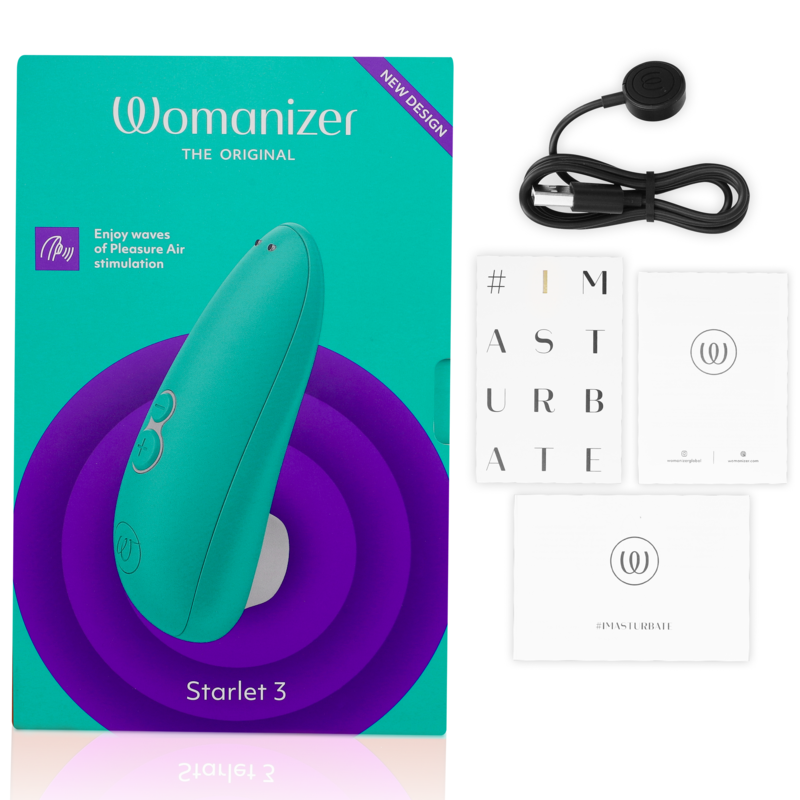 Womanizer Estimulador Clitorial Starlet 3 Turquesa