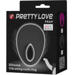 Pretty Love - Trap Anel Vibrador Preto