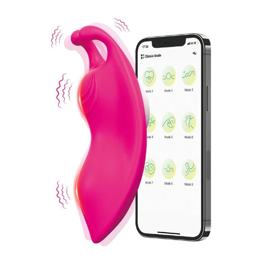 Armony - Honeybee Wearable Calças Vibrador G-Spot Fúcsia - Aplicativo Gratuito
