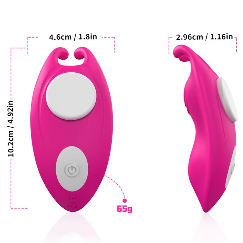 Armony - Honeybee Wearable Calças Vibrador G-Spot Fúcsia - Aplicativo Gratuito