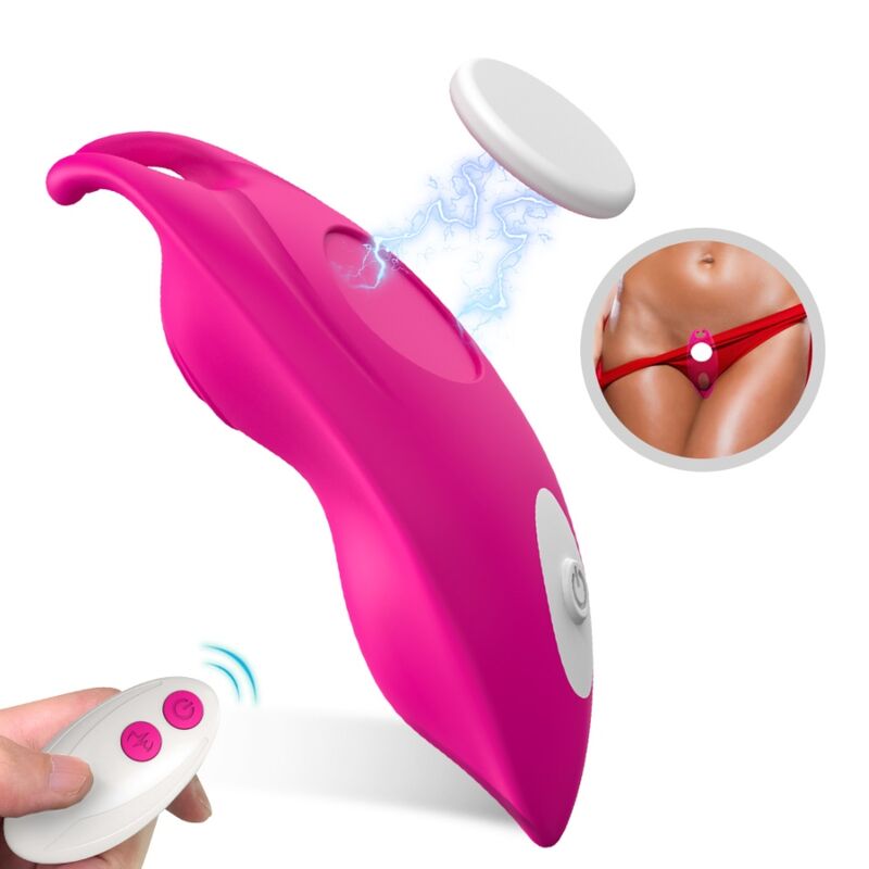 Armony - Mel Bee Wearable Calças Vibrador G-Spot Controle Remoto Fúcsia