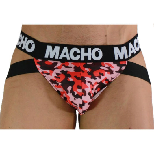 Macho Mx28mr Jock Militar Vermelho M