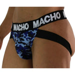 Macho Mx28ma Suspensorio Militar Azul Xl