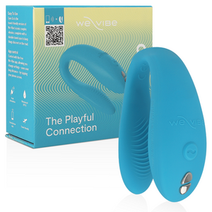 We-Vibe - Sync Go Estimulador Duplo Turquesa