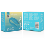 We-Vibe - Sync Go Estimulador Duplo Turquesa